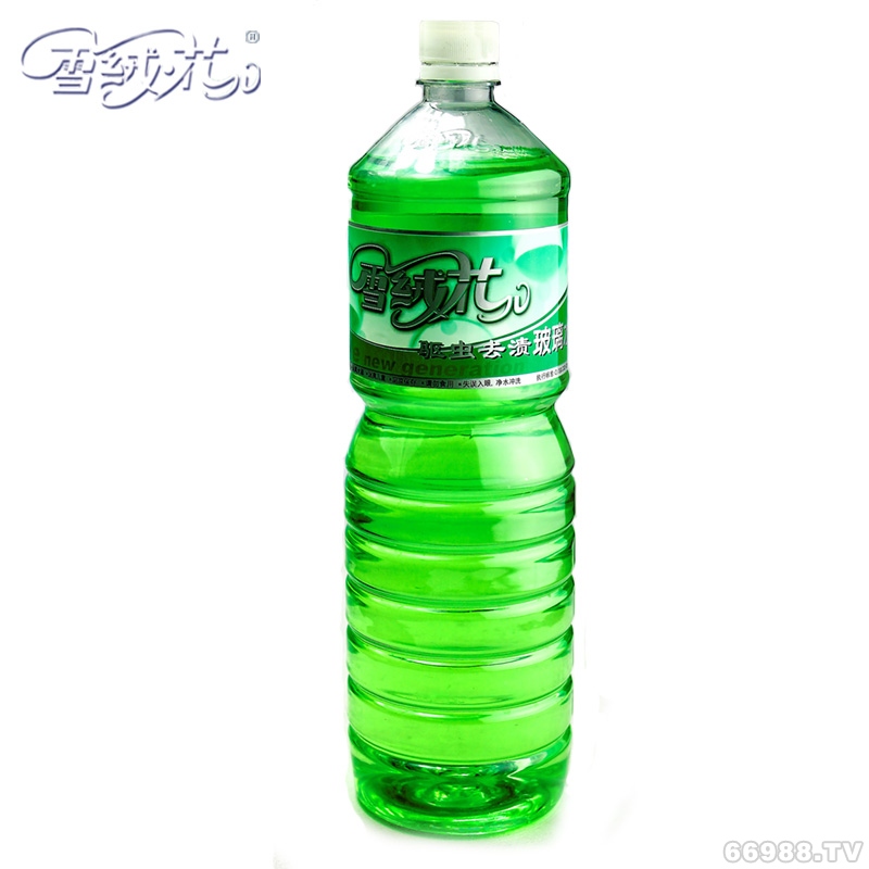 世紀(jì)里程雪絨花驅(qū)蟲(chóng)去漬玻璃水1.5L