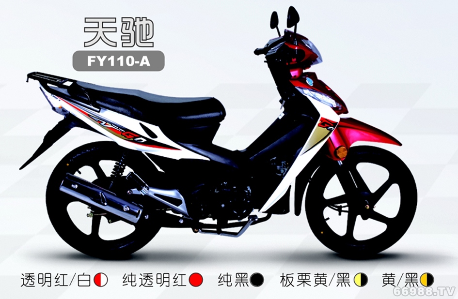 飛鷹FY110-A 天馳摩托車(chē)彎梁車(chē)